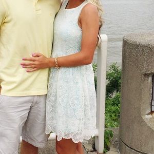 LIGHT BLUE LACE DRESS💙